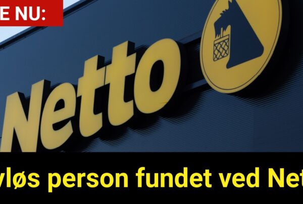 Livløs person fundet ved Netto