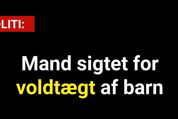 Mand sigtet for voldtægt af barn
