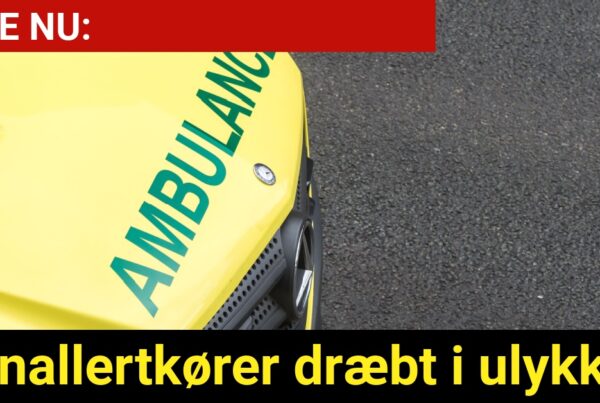 LIGE NU: Knallertkører dræbt i ulykke - 112