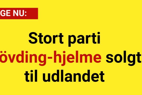 Stort parti Hövding-hjelme solgt til udlandet - Nyhed24.dk