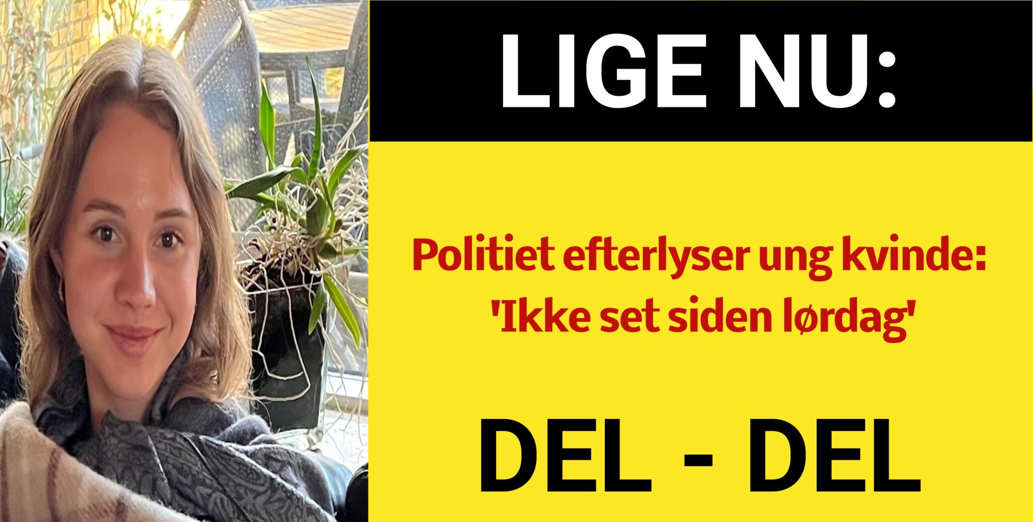 POLITI: Ida er forsvundet