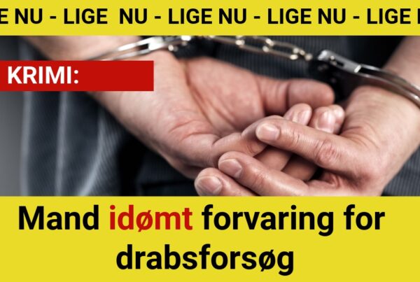 Mand idømt forvaring for drabsforsøg - Krimi