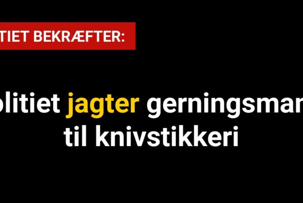 Politiet jagter gerningsmand til knivstikkeri - 112