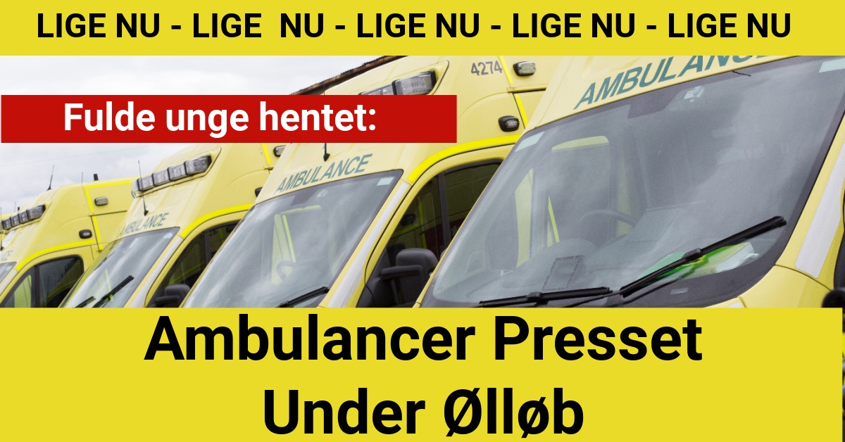 Ambulancer Presset Under Ølløb - Nyhed24.dk