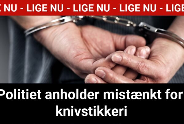 Politiet anholder mistænkt for knivstikkeri - 112