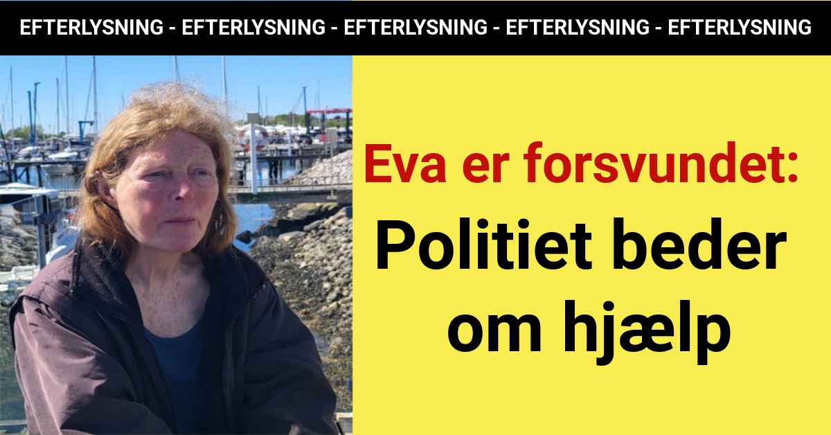 Eva er forsvundet: Politiet beder befolkningen om hjælp