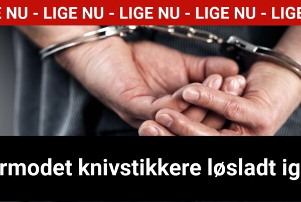 Formodet knivstikkere løsladt igen - 112