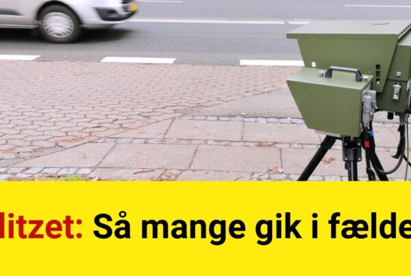 Blitzet: Så mange gik i fælden