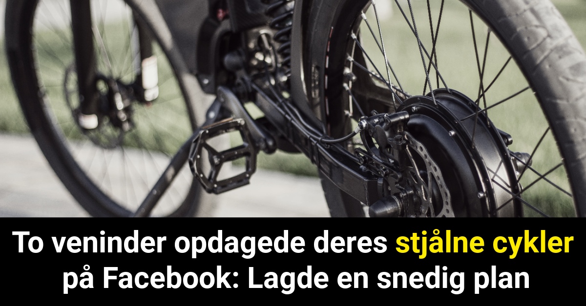 To veninder opdagede deres stjålne cykler på Facebook: Lagde en snedig plan