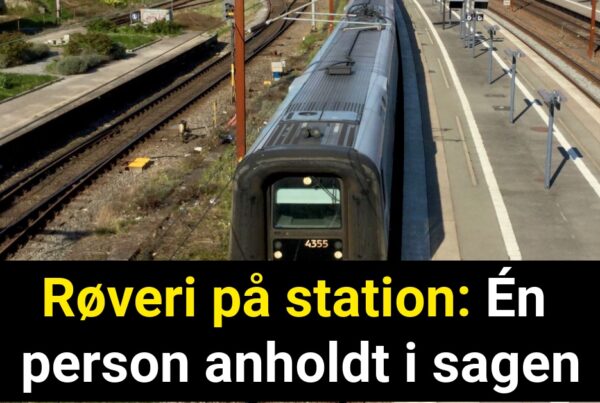 Røveri på station: Én person anholdt i sagen