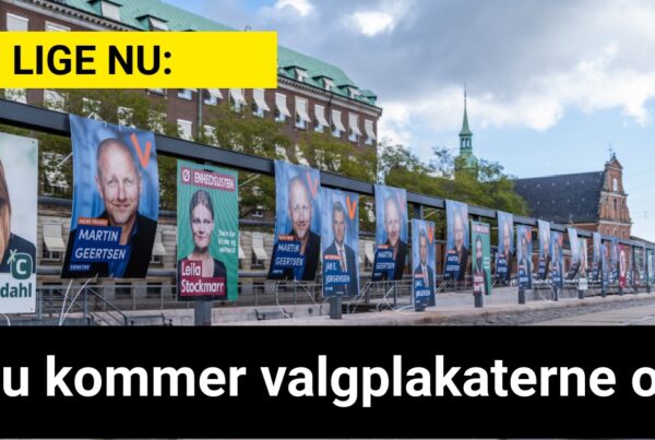 Nu kommer valgplakaterne op