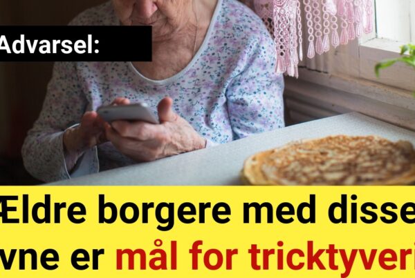 Advarsel: Ældre borgere med visse navne er mål for tricktyverier