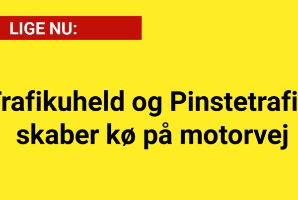 Trafikuheld og Pinstetrafik skaber kø på motorvej