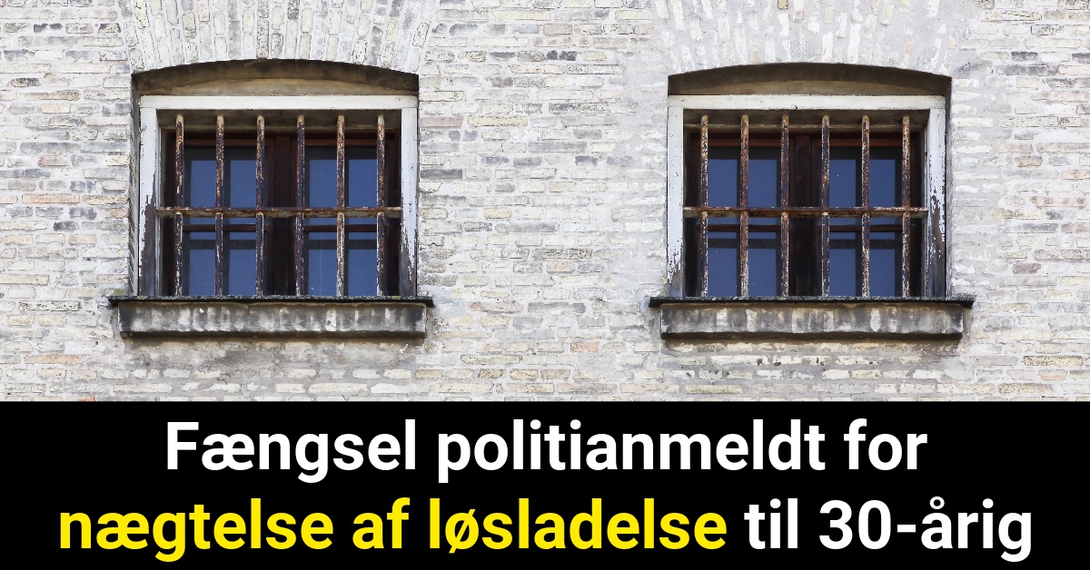 Fængsel politianmeldt for nægtelse af løsladelse til 30-årig