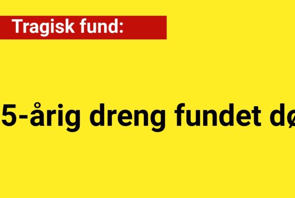 Tragisk fund: 15-årig dreng fundet død