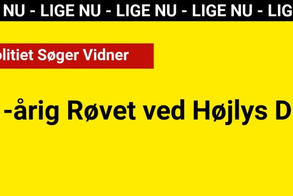 91-årig Røvet ved Højlys Dag: Politiet Søger Vidner
