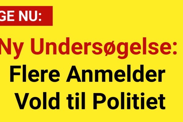 Ny Undersøgelse: Flere Anmelder Vold til PolitietNy Undersøgelse: Flere Anmelder Vold til Politiet