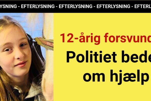 BREAKING: 12-årig pige efterlyst