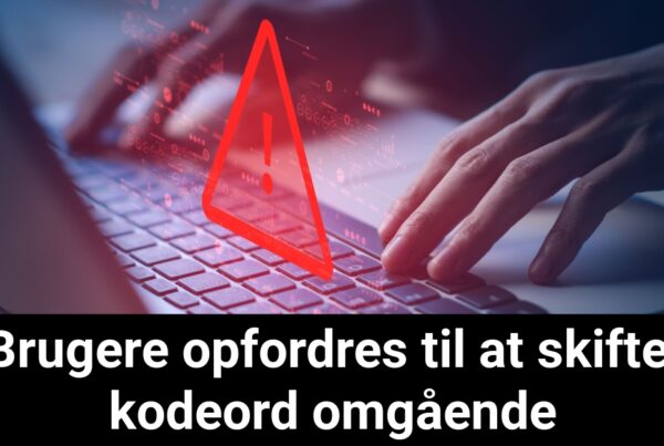 Brugere opfordres til at skifte kodeord omgående