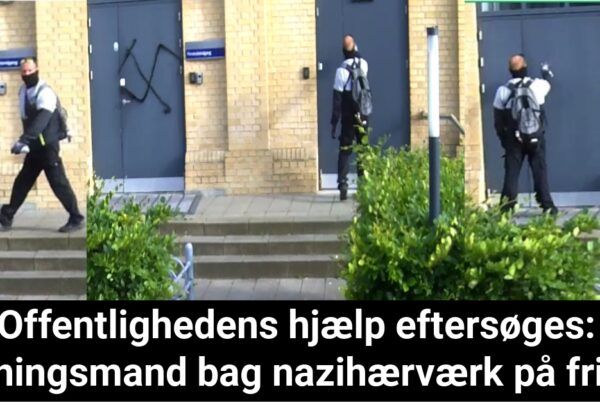 Offentlighedens hjælp eftersøges: Gerningsmand bag nazihærværk på fri fod
