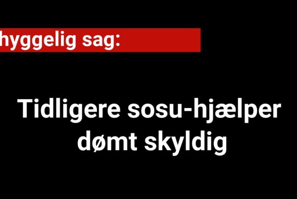 Tidligere sosu-hjælper dømt skyldig - 112