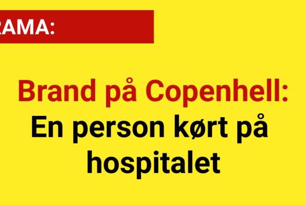 Brand på Copenhell: En person kørt på hospitalet