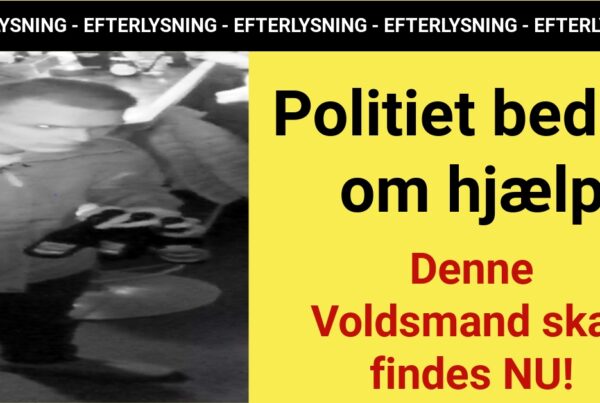 Politiet efterlyser gerningsmand til vold - hvem er han?