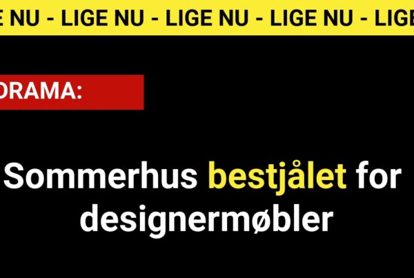 Sommerhus bestjålet for designermøbler - Krimi
