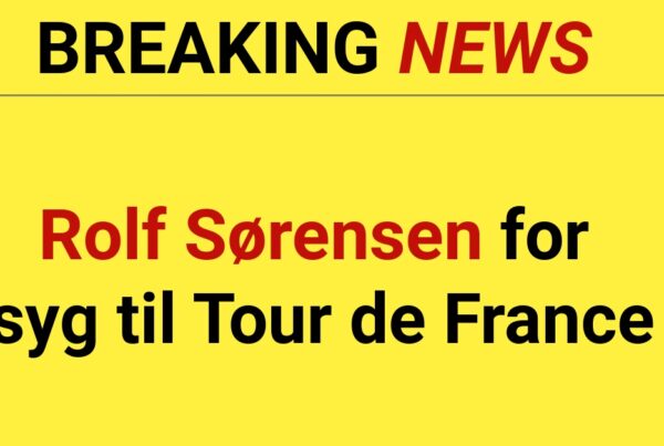 Rolf Sørensen for syg til Tour de France