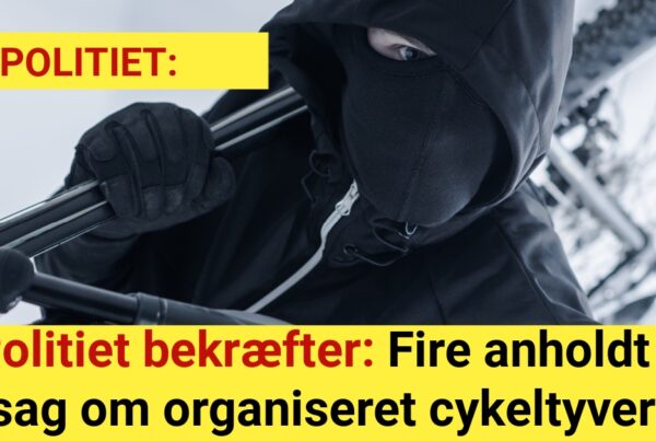 Politiet bekræfter: Fire anholdt i sag om organiseret cykeltyveri