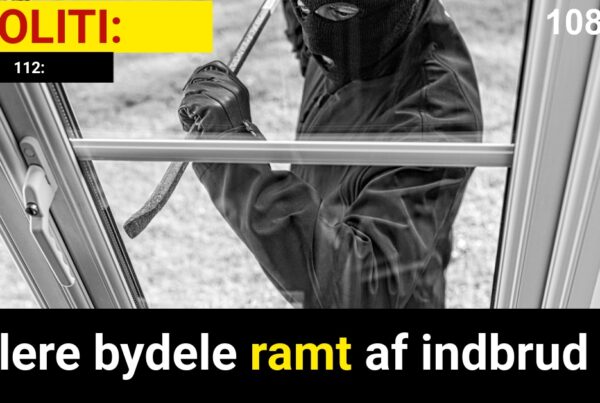 Flere bydele ramt af indbrud - 112