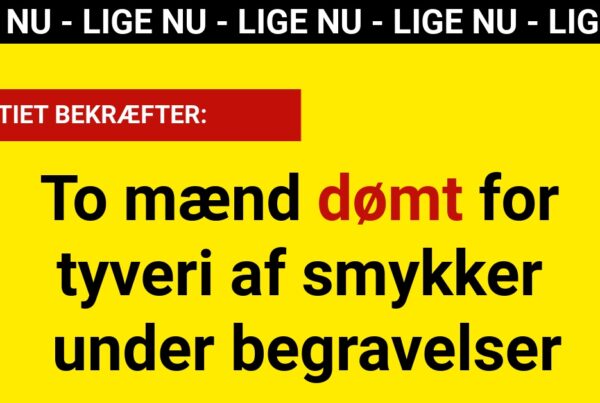 To mænd dømt for tyveri af smykker under begravelser