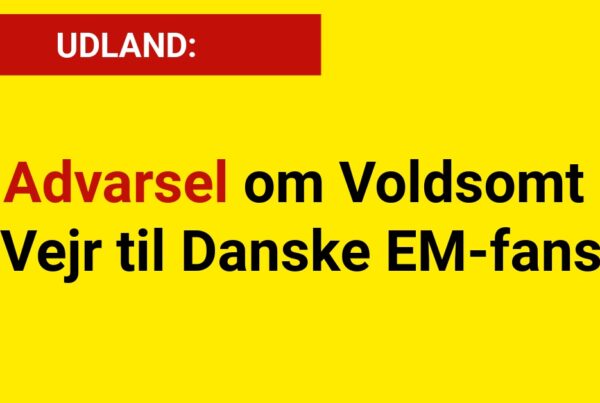 Advarsel om Voldsomt Vejr til Danske EM-fans