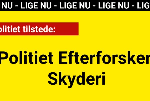 Politiet Efterforsker Skyderi - 112