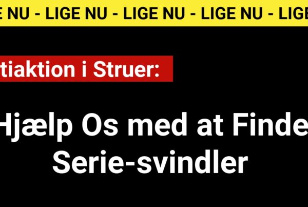 Politiaktion i Struer: Hjælp Os med at Finde Serie-svindler