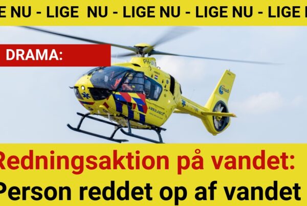Redningsaktion på vandet: Person reddet op af vandet