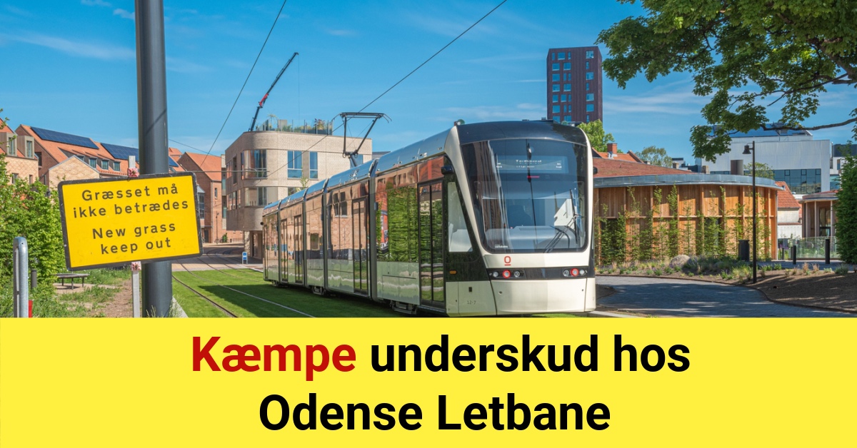 CHOK: Kæmpe underskud hos Odense Letbane