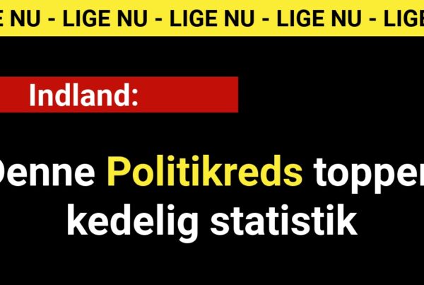 Denne Politikreds topper kedelig statistik - 112