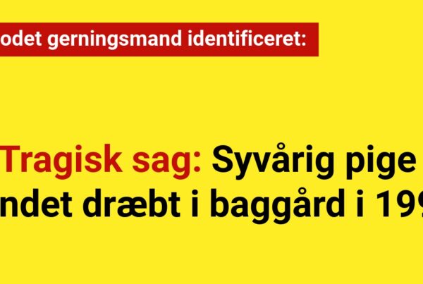 Formodet gerningsmand identificeret i 1995-drab på syvårig