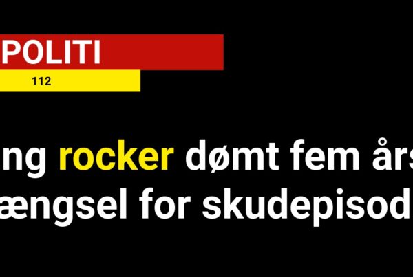Ung rocker dømt fem års fængsel for skudepisode - 112