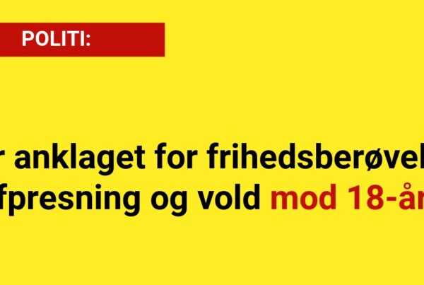 Par anklaget for frihedsberøvelse, afpresning og vold mod 18-årig