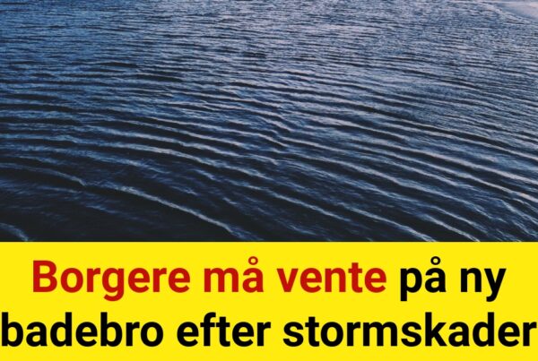 Borgere må vente på ny badebro efter stormskader