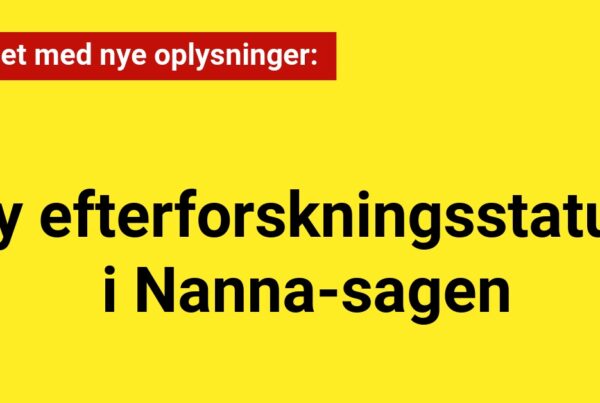 Politiet med nye oplysninger