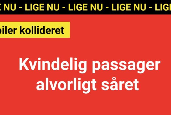 To biler kollideret