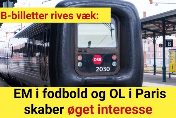DSB-billetter rives væk: