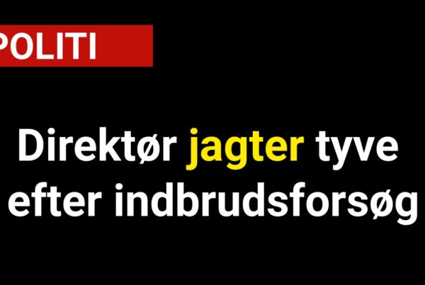 Direktør jagter tyve efter indbrudsforsøg