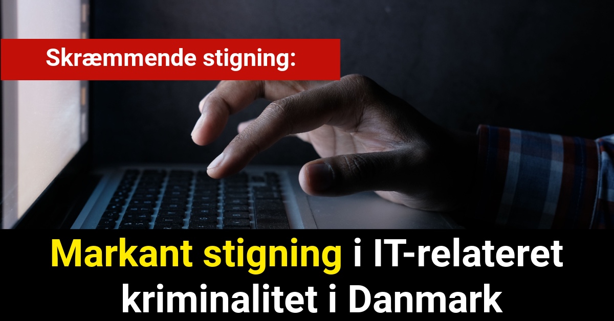 Markant Stigning i IT-relateret Kriminalitet i Danmark