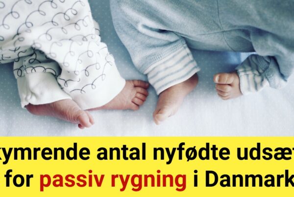 Bekymrende antal nyfødte udsættes for passiv rygning i Danmark