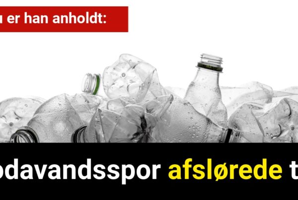 Sodavandsspor afslørede tyv: Nu er han anholdt