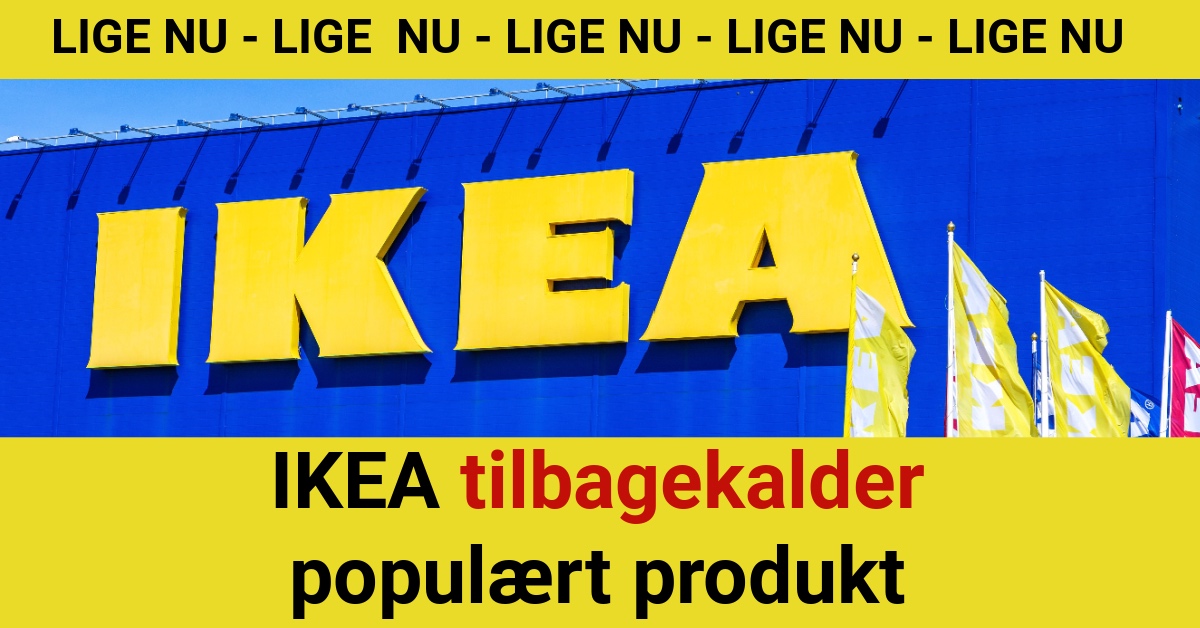 IKEA tilbagekalder populært produkt